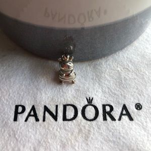 Authentic Pandora Gold crown queen bee charm